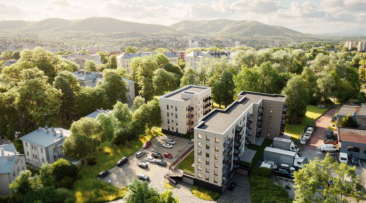 Nowoczesne mieszkanie 2-pokojowe