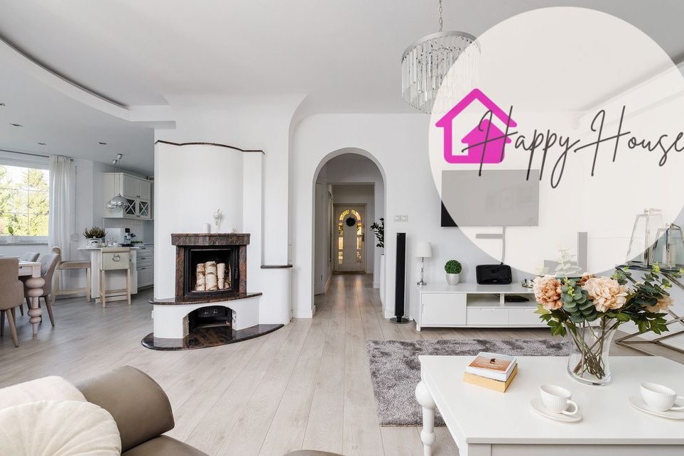 Nowoczesny dom, z działką 1219 m2, 4 pokoje