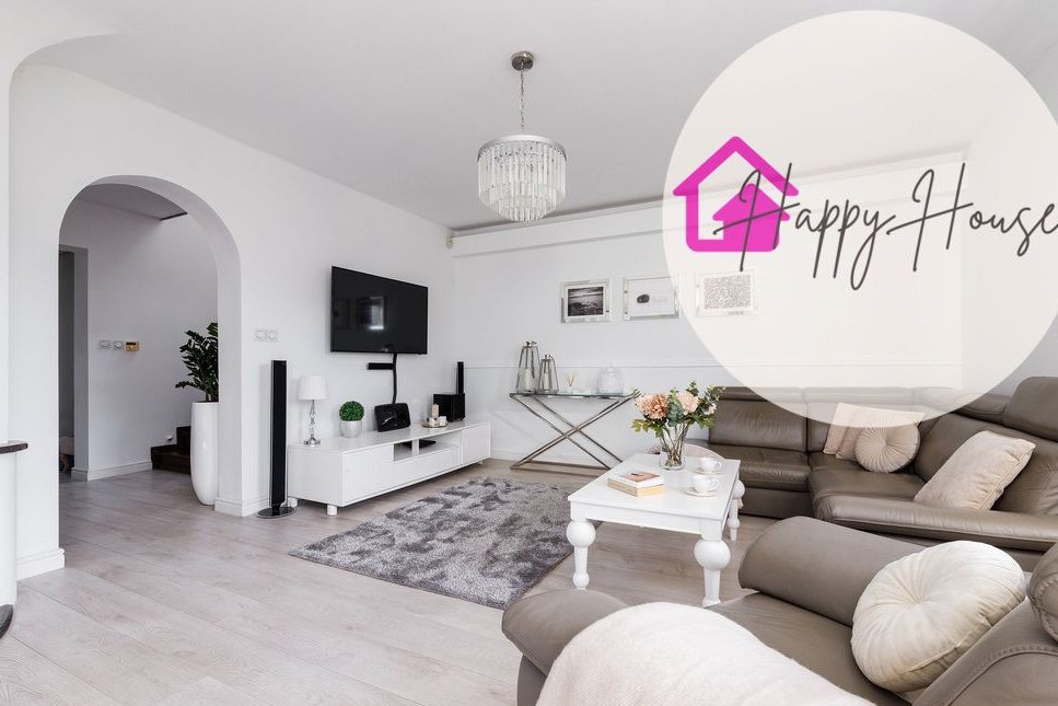 Nowoczesny dom, z działką 1219 m2, 4 pokoje