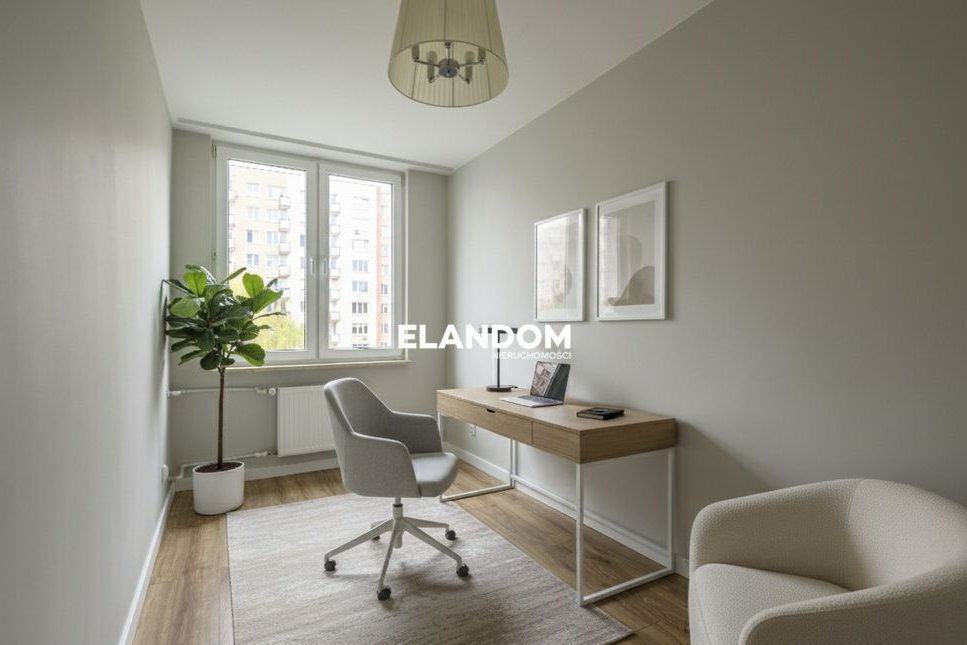 Saska Kępa, 54 m², 3 pokoje, balkon, po remoncie