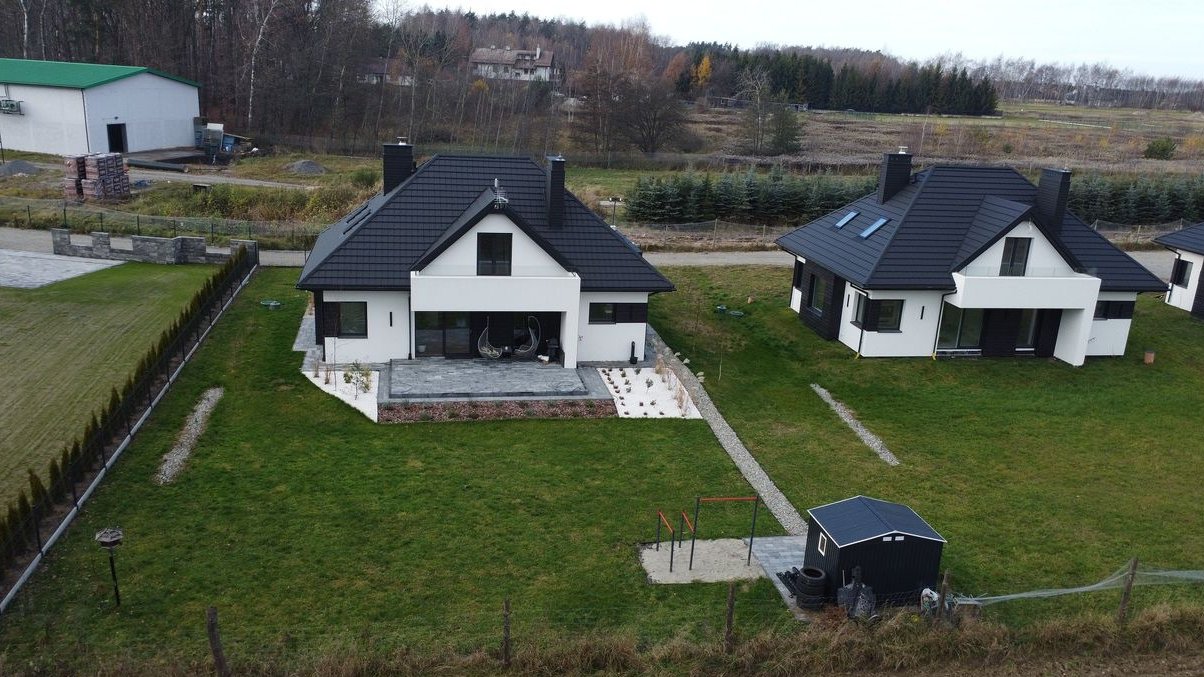 Stylowy nowy dom gotowy do wprowadzenia w Głogowie Młp.