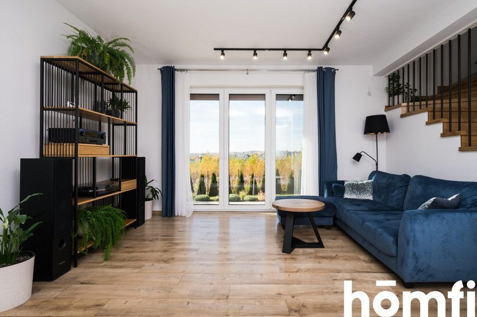 Energooszczędny dom z tarasem i widokiem