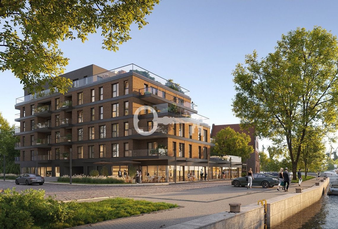 Mieszkanie z frontowym widokiem na Motławę