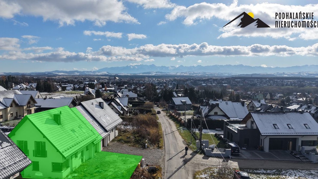 Nowy dom z widokiem na Tatry w Nowym Targu