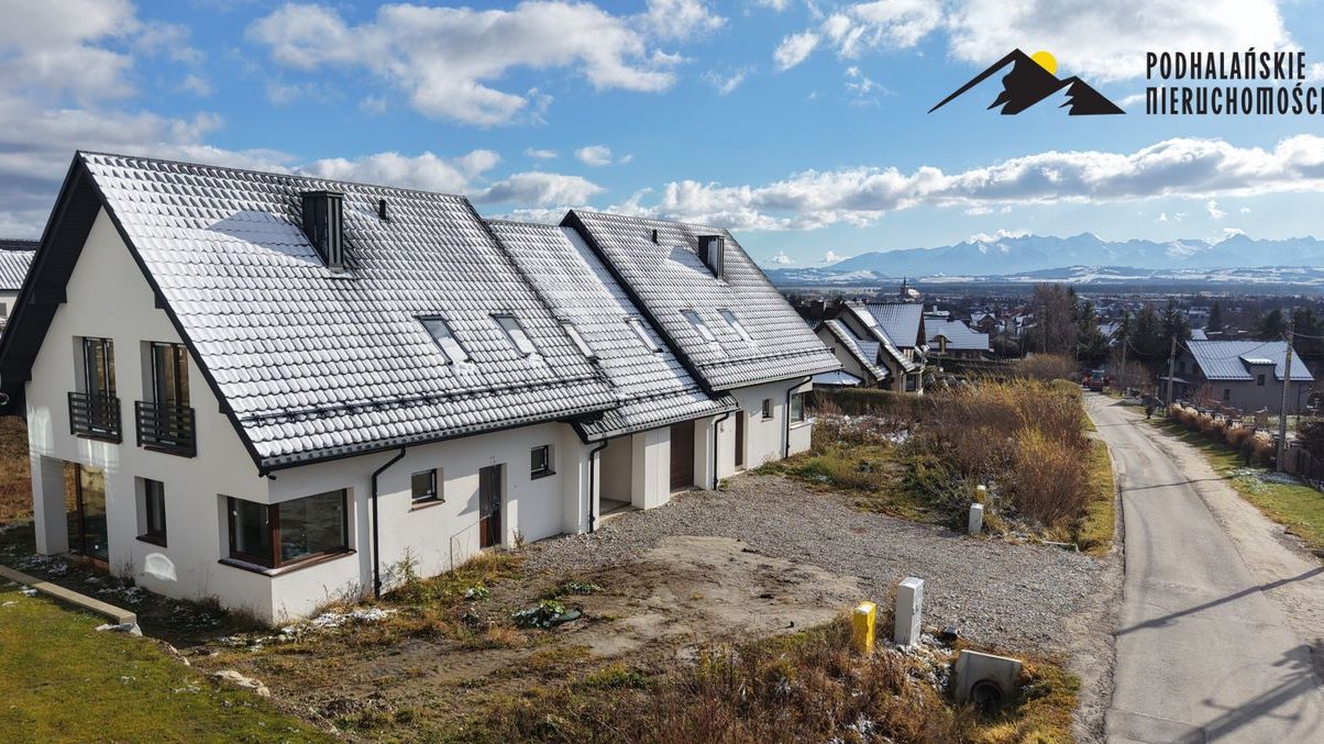 Nowy dom z widokiem na Tatry w Nowym Targu
