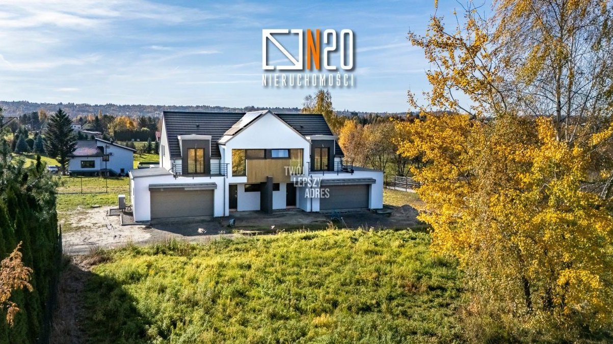 Nowoczesny Dom Z Dwustanowiskowym Garażem