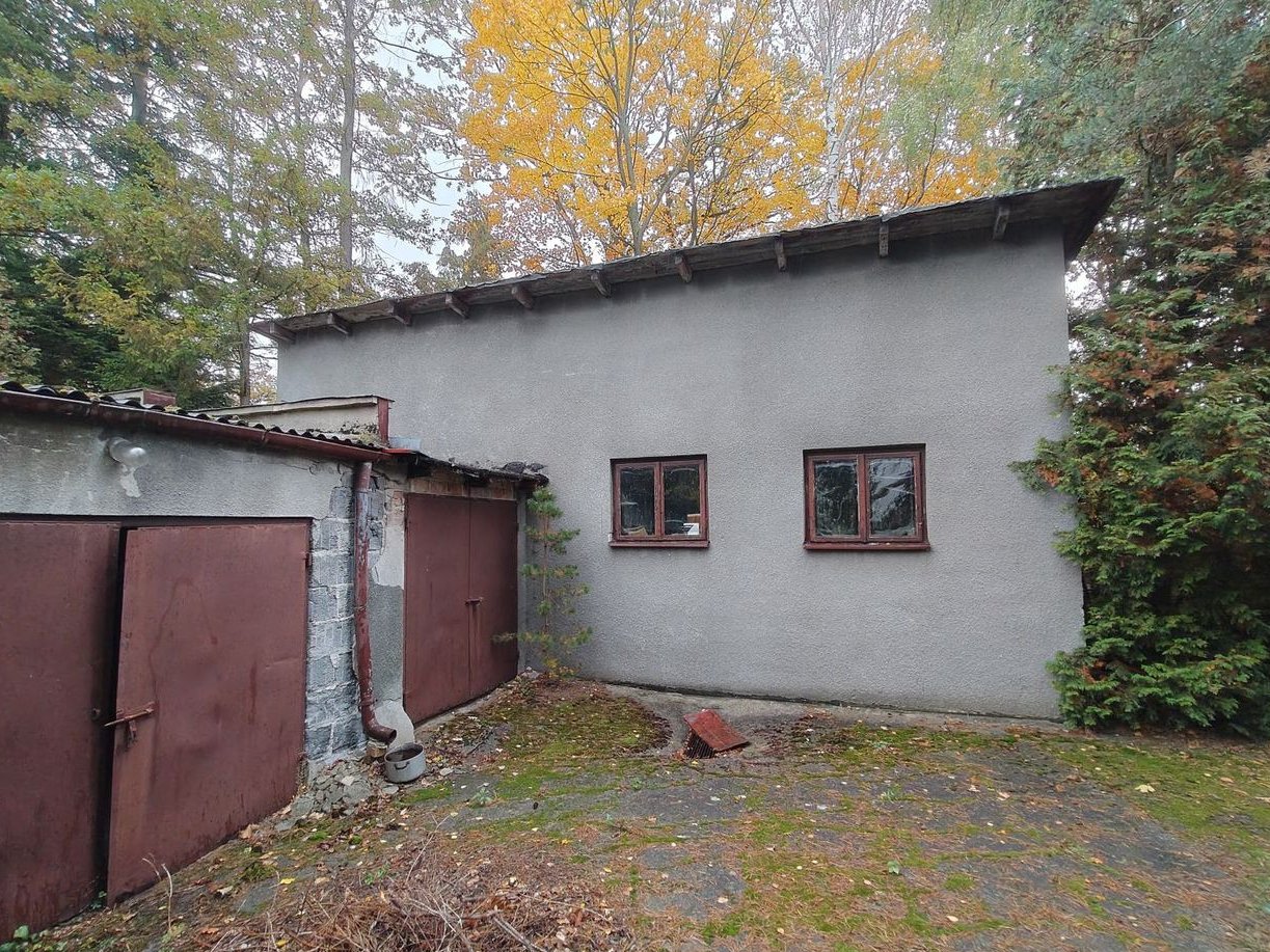 Dom wolnostojący z zabudową gospodarczą w Zalesiu Dolnym