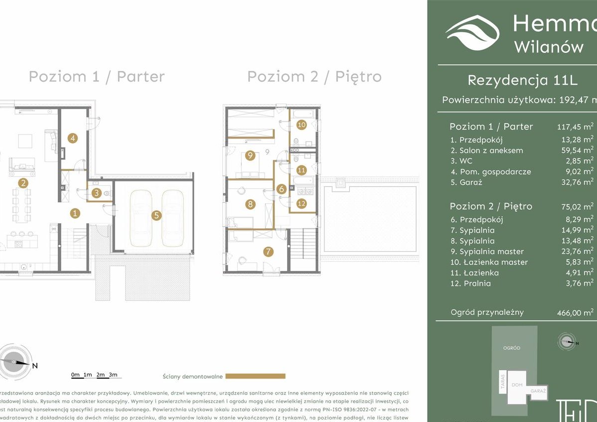 4-pokojowy dom 192m2 + ogródek Bez Prowizji