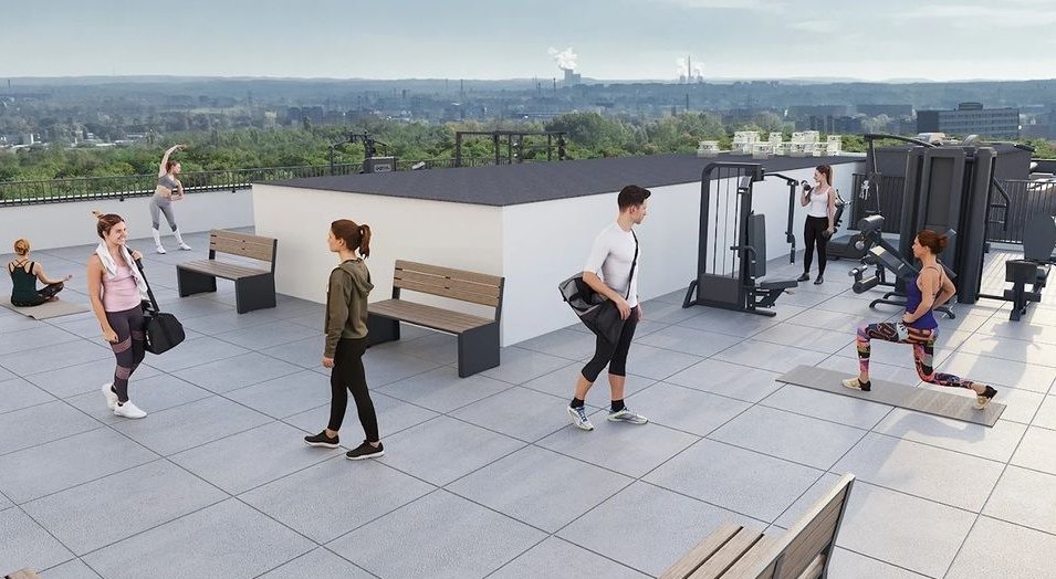 Dwupoziomy Penthouse z Tarasem Dachowym