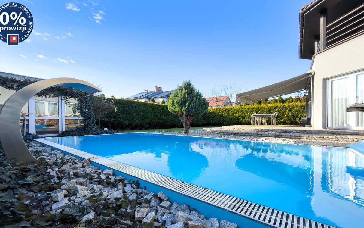 Na sprzedaż rodzinny dom (dwurodzinny) z basenem | Knurów Farskie.