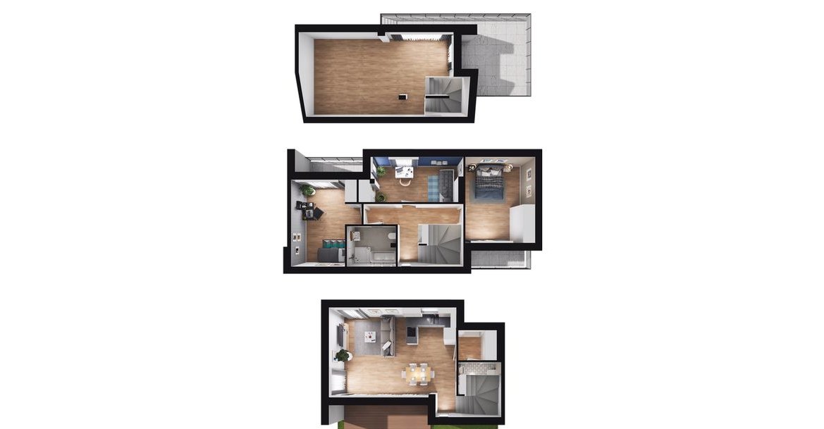 5-pokojowy dom 112m2 + ogródek Bez Pośredników