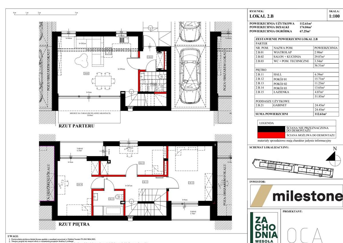 5-pokojowy dom 112m2 + ogródek Bez Prowizji