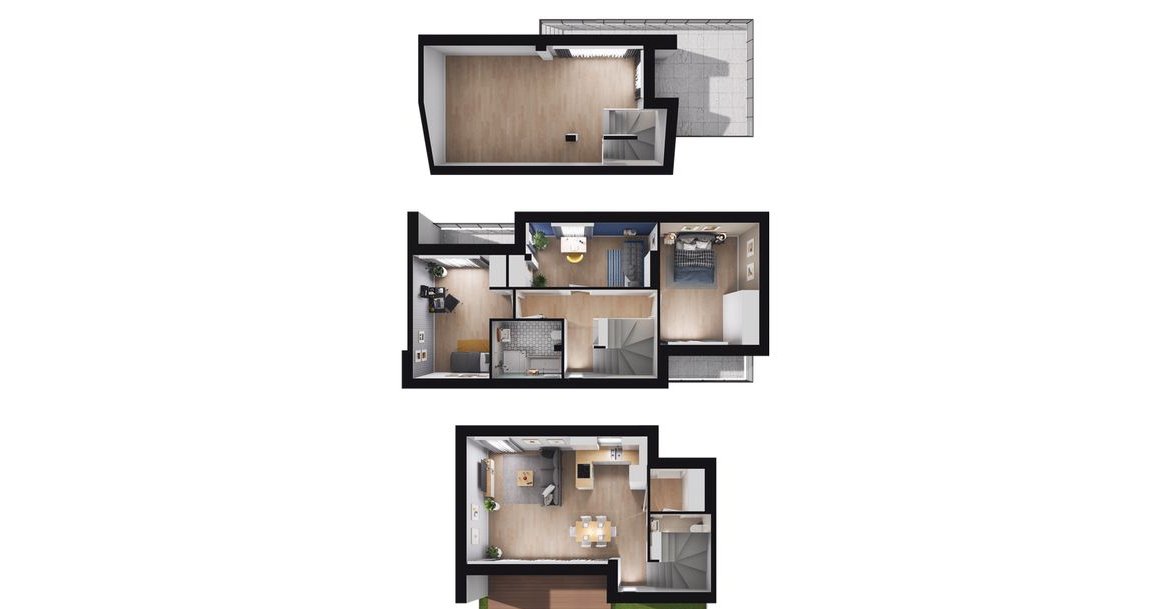 5-pokojowy dom 112m2 + ogródek Bez Pośredników