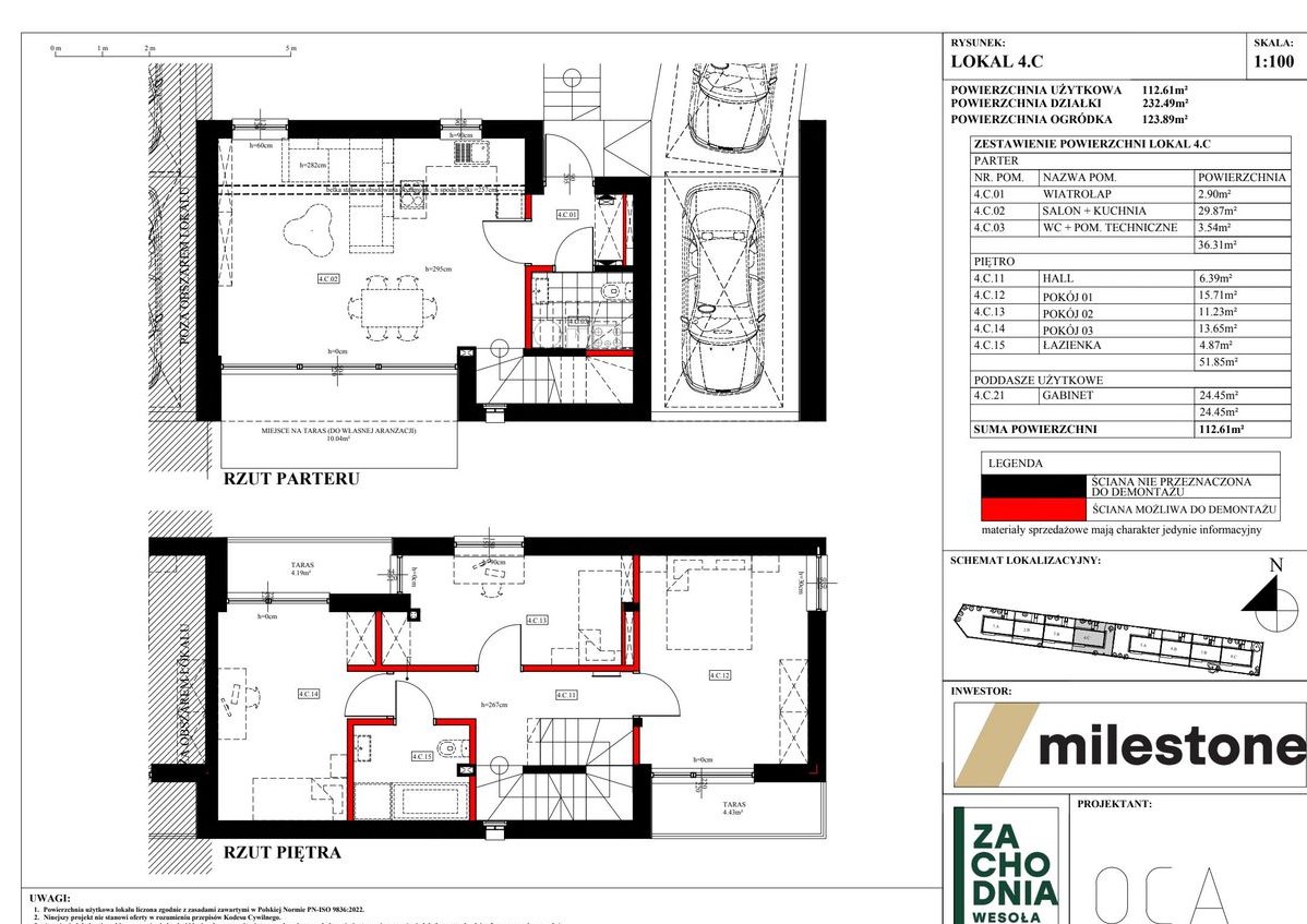 5-pokojowy dom 112m2 + ogródek Bez Pośredników