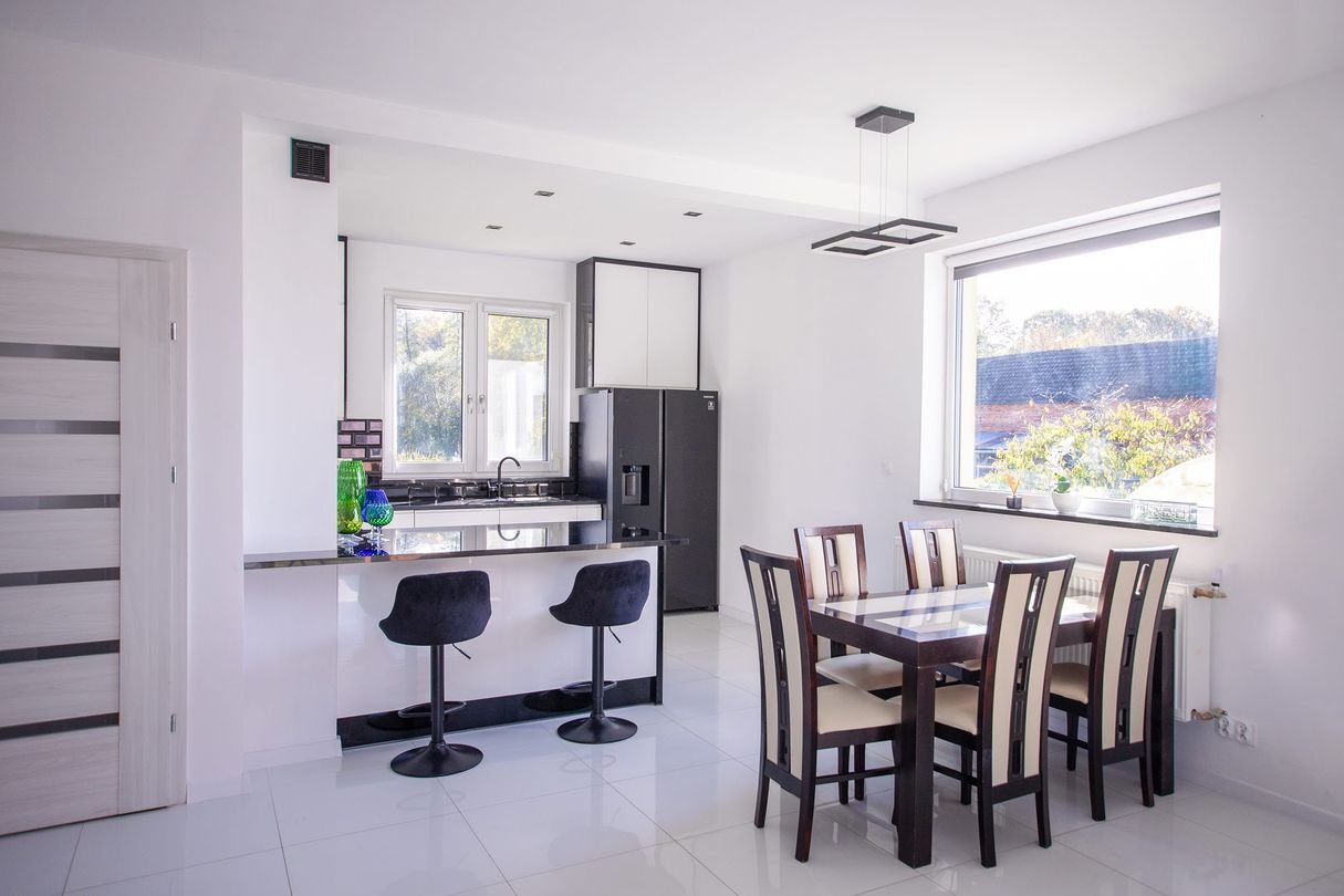 Nowoczesny dom z pięknym widokiem