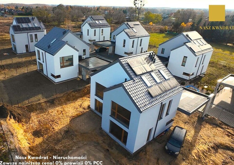 Nowy, energooszczędny dom z fotowoltaiką w cenie