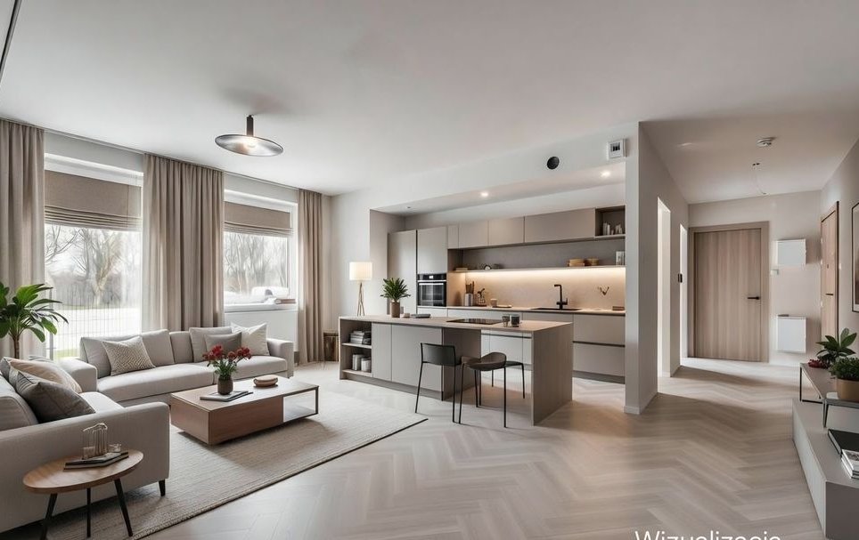 3 pokoje z dużym ogródkiem-stan deweloperski