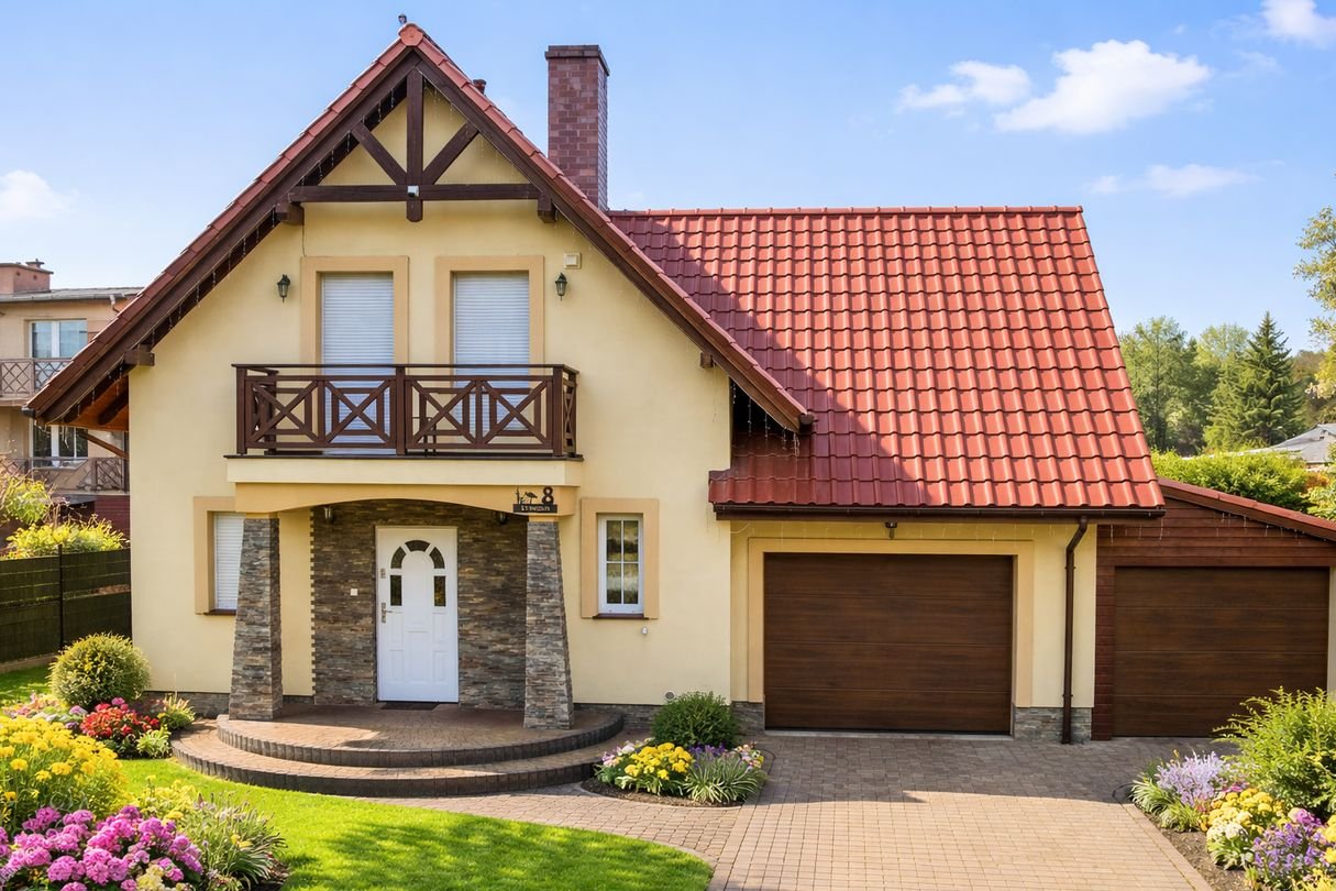 PRZYTULNY, energooszczędny dom z fotowaltaiką tuż pod Obornikami.