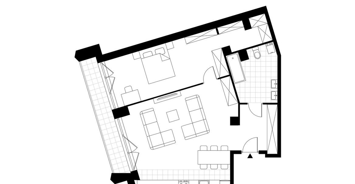 2-pokojowy apartament 69m2 + balkon