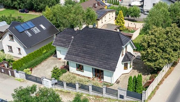Nowoczesny dom wolnostojący 159 m2, 5 pokoi, ogród, Borówiec