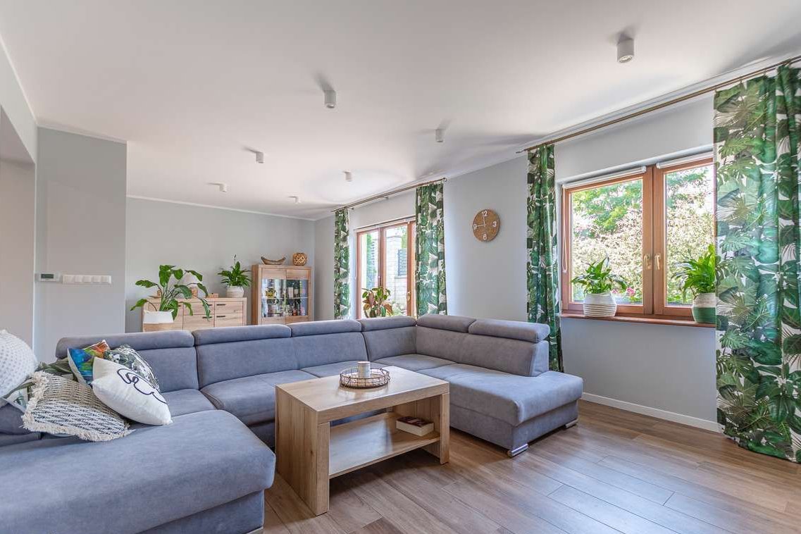 Nowoczesny dom wolnostojący 159 m2, 5 pokoi, ogród, Borówiec