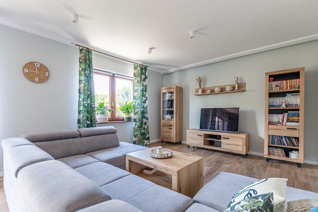 Nowoczesny dom wolnostojący 159 m2, 5 pokoi, ogród, Borówiec