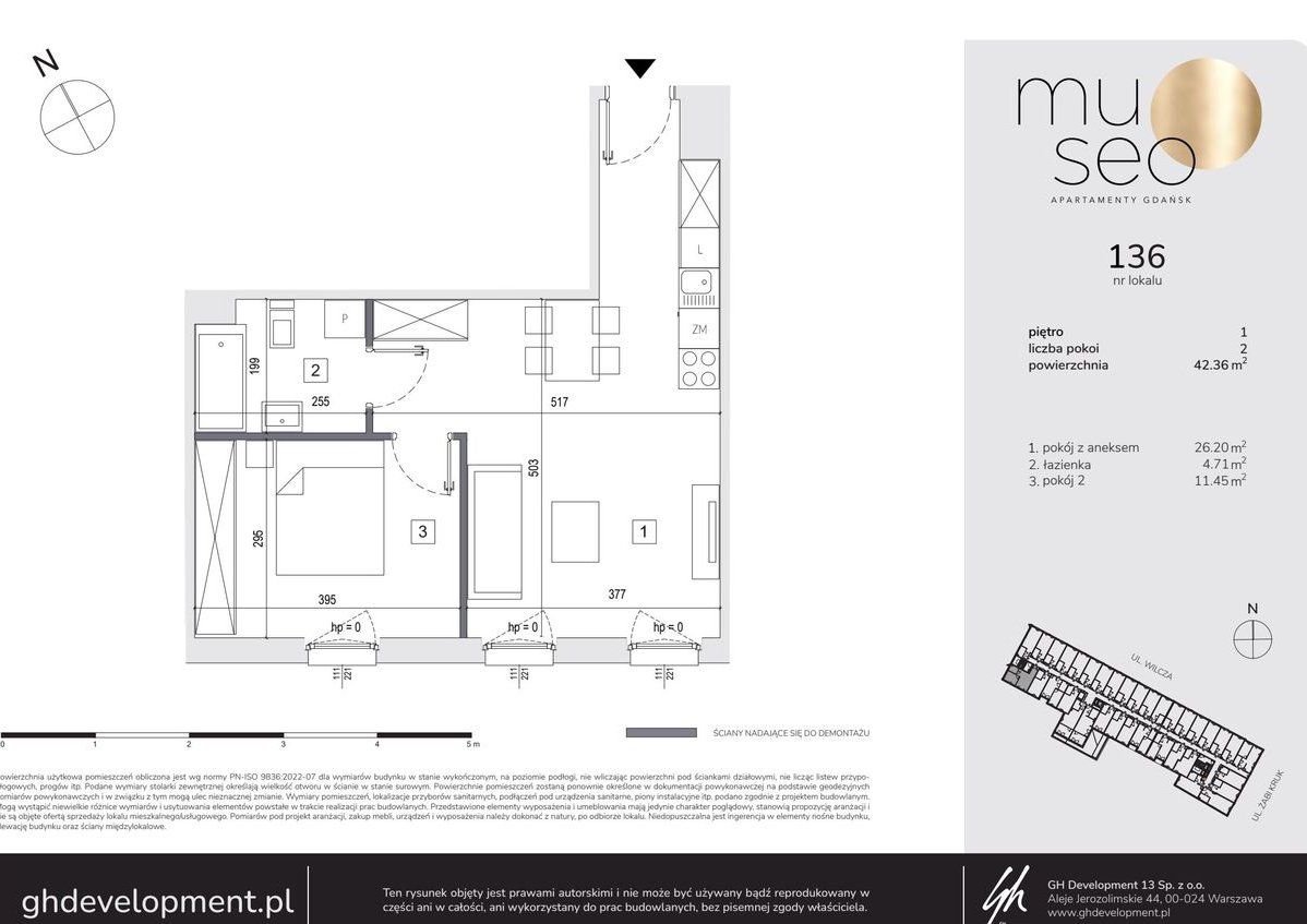 2-pokojowe mieszkanie 42m2 Bez Prowizji