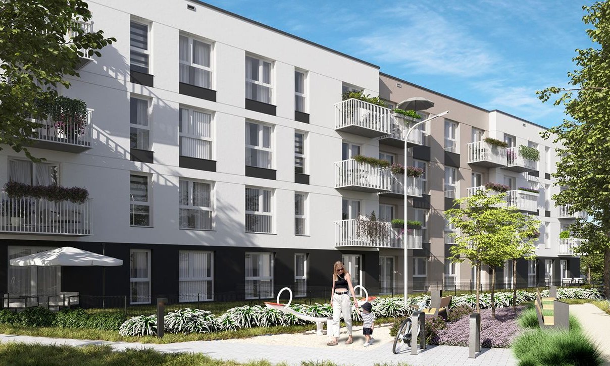 4-pokojowe mieszkanie 68m2 + balkon