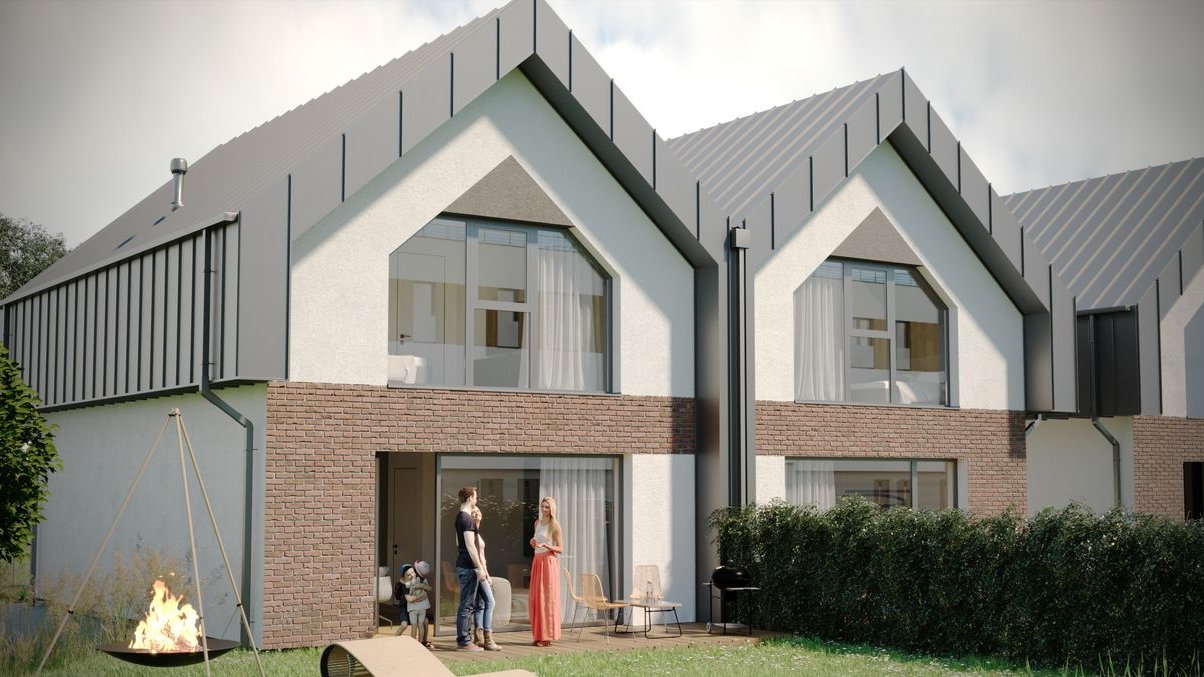 Bliźniak przy granicy Krakowa, świetna lokalizacja, standard premium