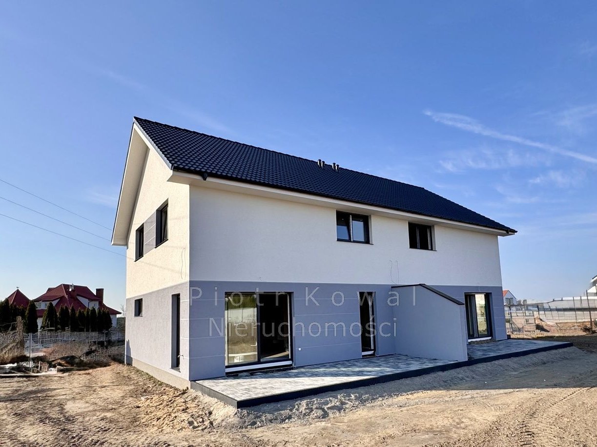 Bliźniak z GARAŻEM - 124 m2 - pełne media - działka 430 m2