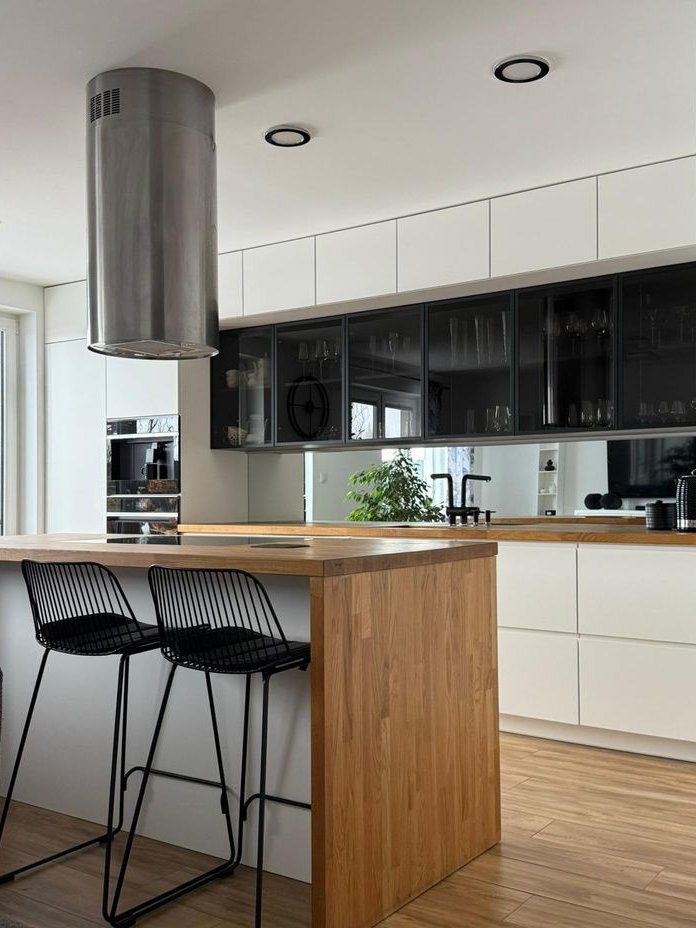 Dom w zabudowie szeregowej-pompa ciepła-fotowoltaika-do zamieszkania