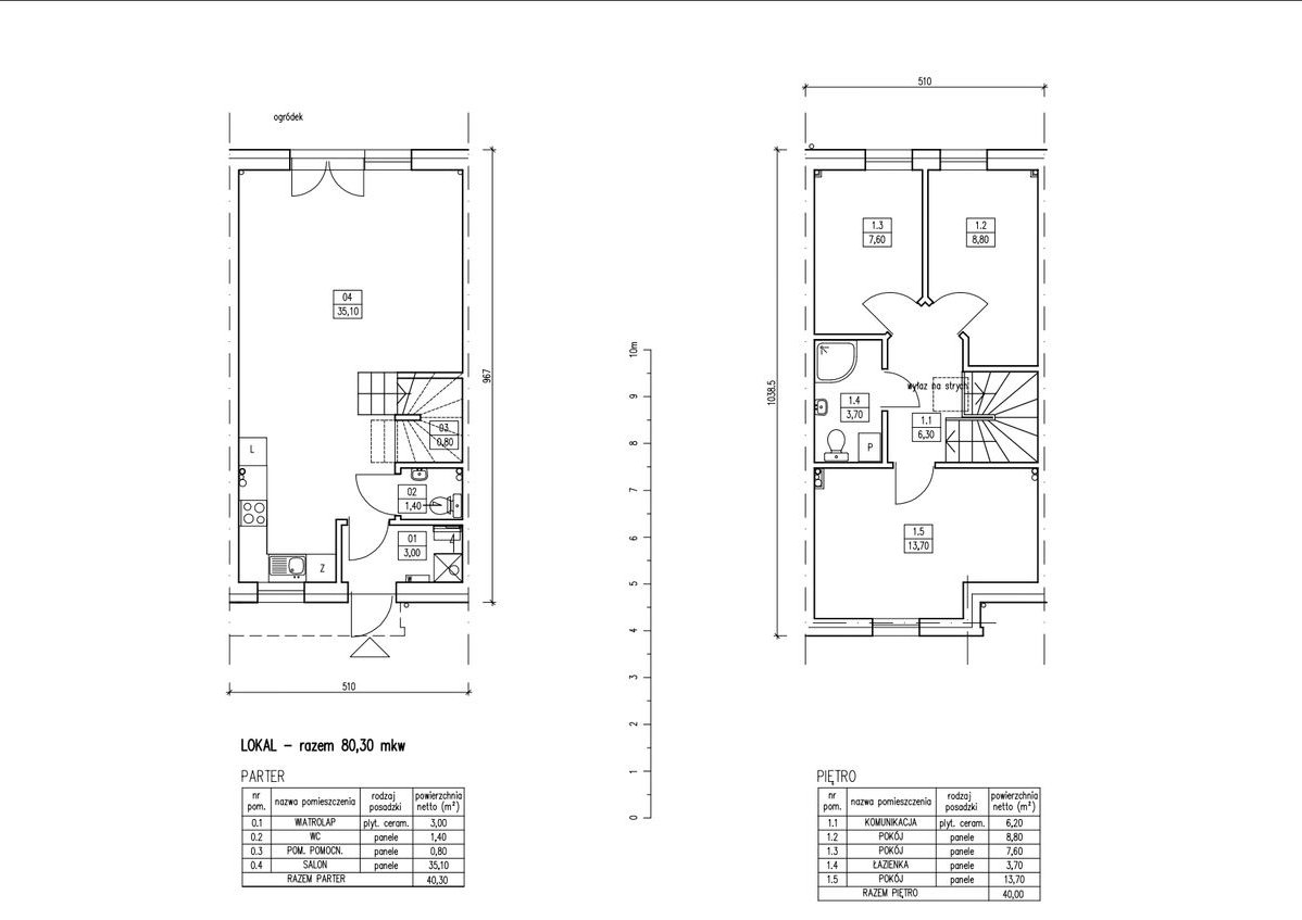Dom 4-pokojowy 80,3 m2, numer E2
