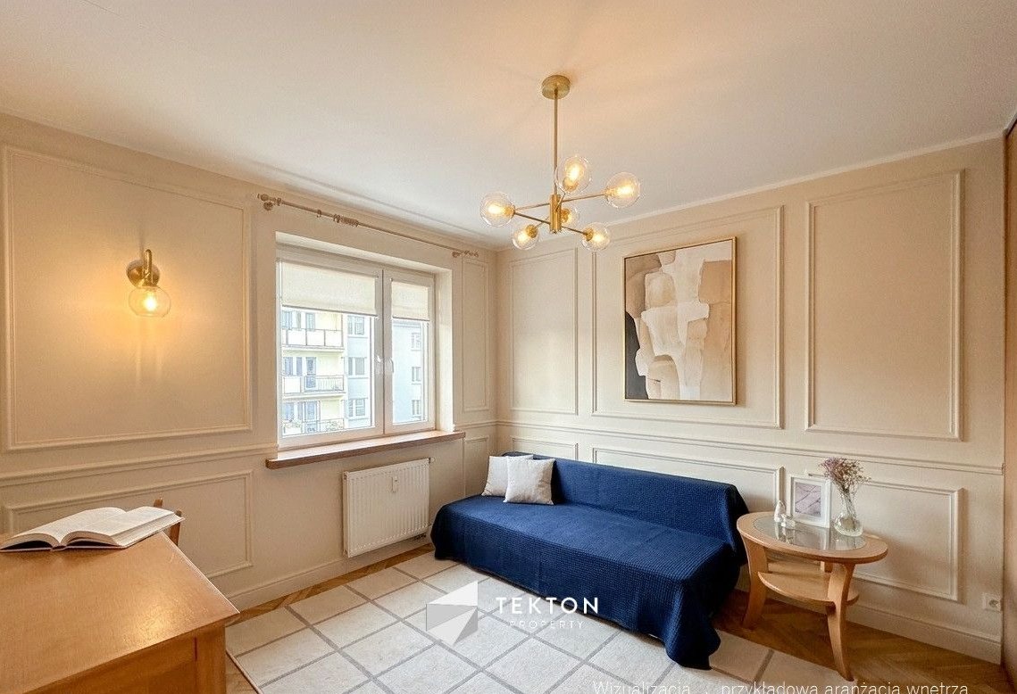 Przestronna kawalerka z osobną kuchnią grunwald