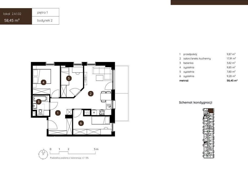 Nowe, 4 pok+Miejsce postojowe gratis