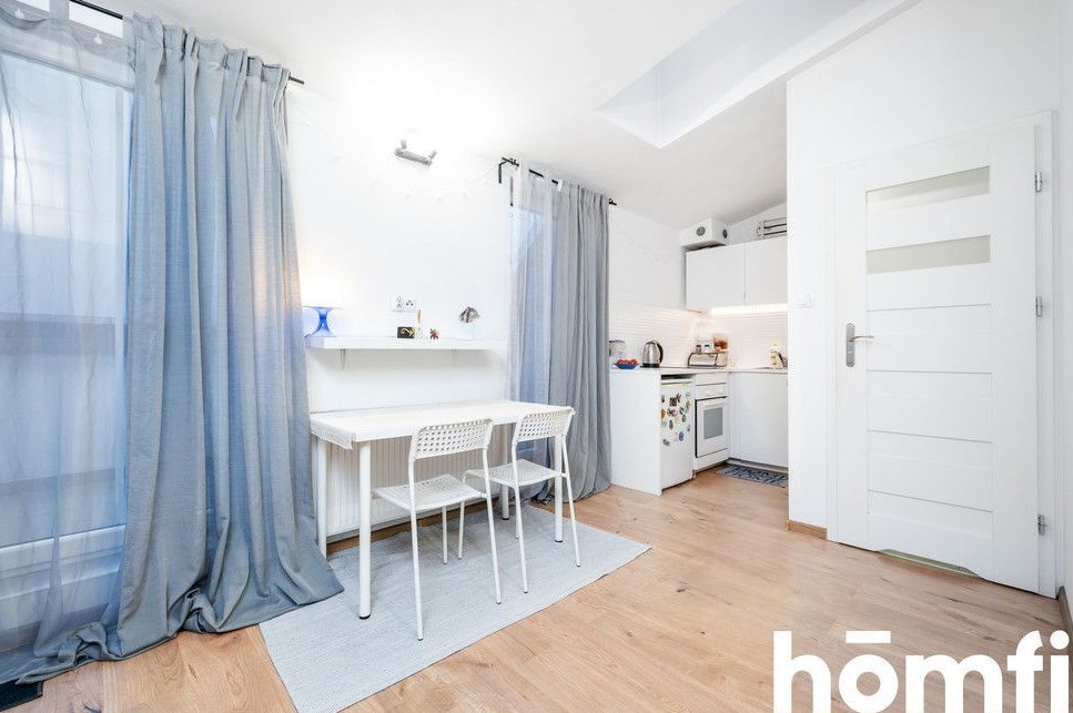 Kawalerka inwestycyjna z tarasem centrum Łodzi