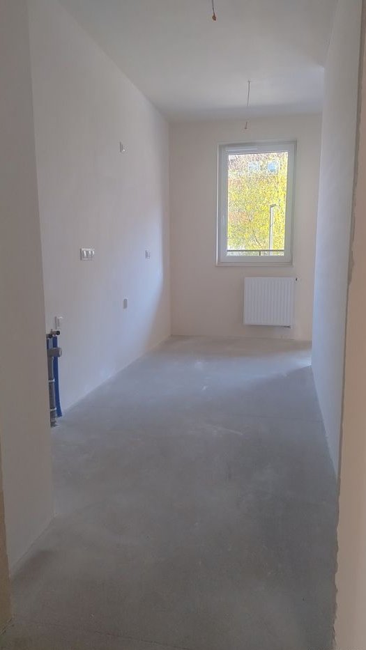 2 pokoje, garderoba przy sypialni, duży salon, w trakcie wykończenia