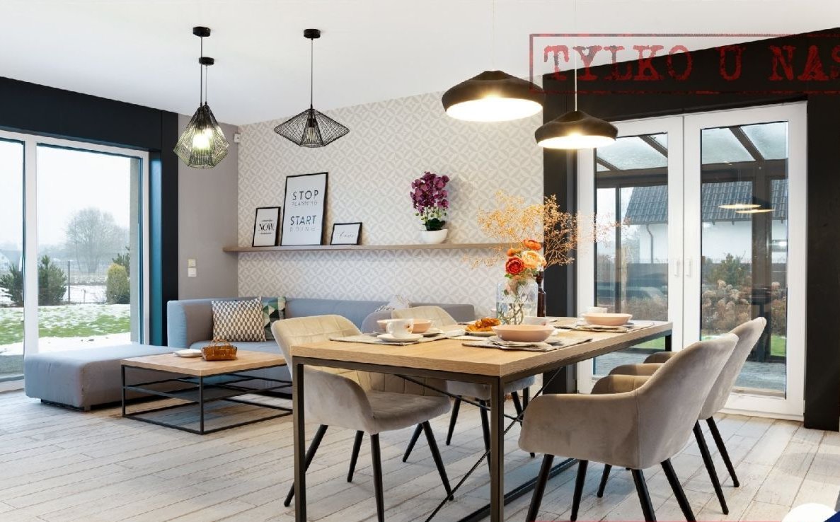 Nowoczesny dom z ogrodem zimowym! Do wprowadzenia!