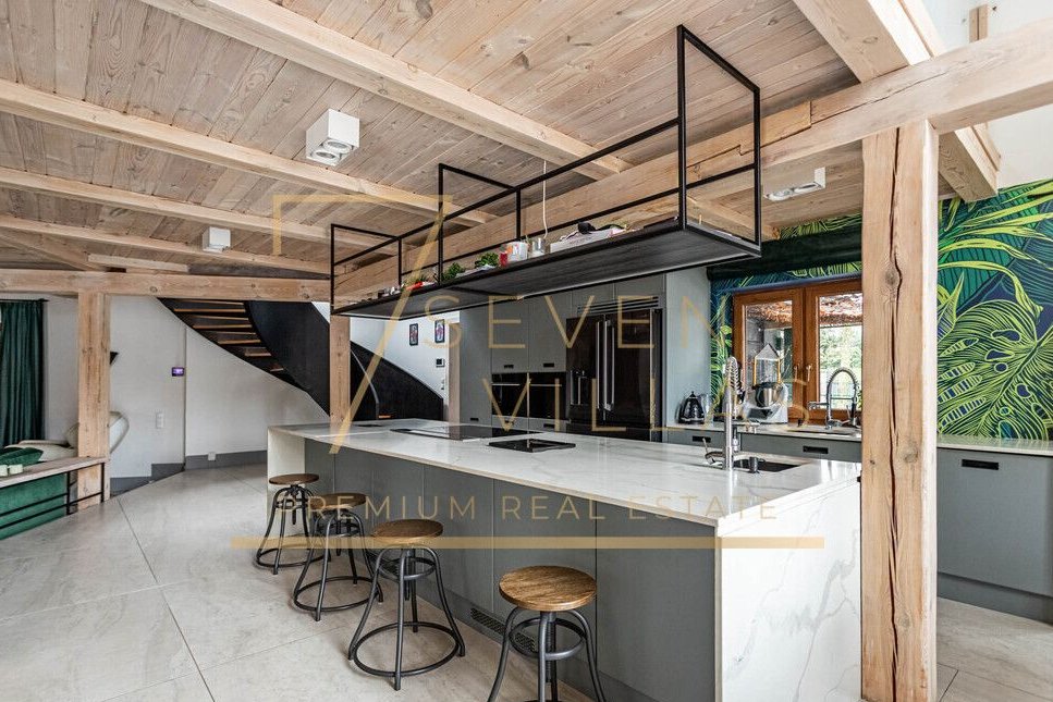 Natura i nowoczesność w willi pod Warszawą