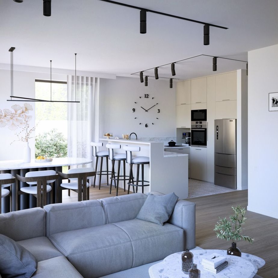 Nowoczesny piętrowy dom 150 m2 z ogrodem w dzielnicy Czułów Tychy