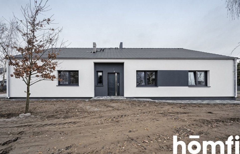 Parterowy dom w zabudowie bliźniaczej