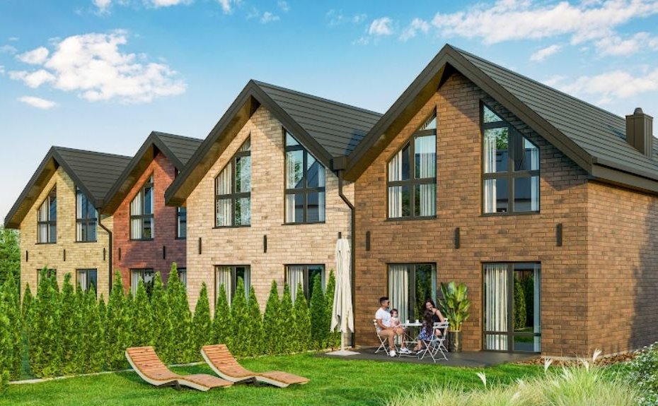 Dom z wyjątkową Belgijską cegłą na elewacji!