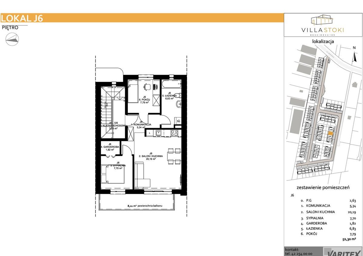 3-pokojowe mieszkanie 51m2 + balkon Bez Prowizji