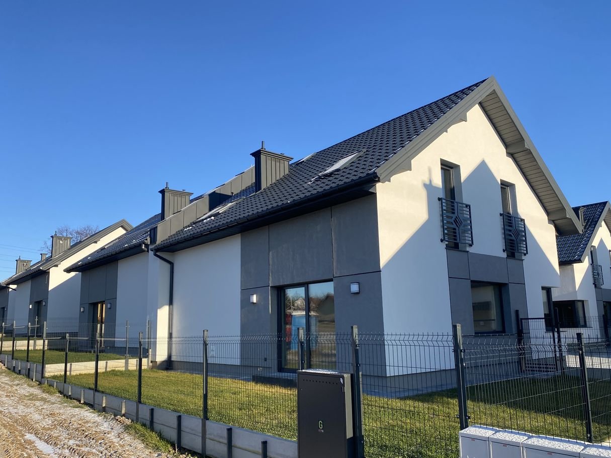 GOTOWE DO ZAMIESZKANIA domy 132 m2 bliźniacze i wolnostojącej.