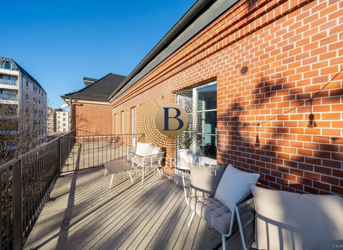 Lux ★Loftowy Apartament Ścisłe Centrum★Taras