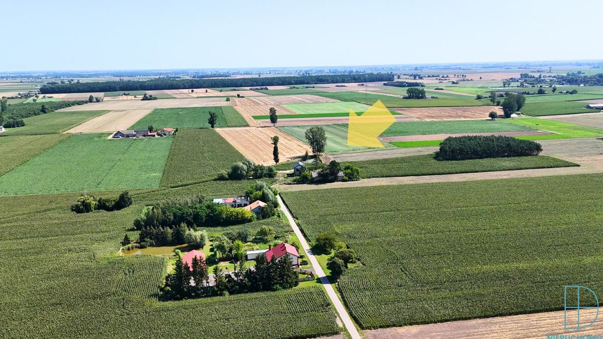 Dom w budowie na dużej działce 4761 m² – Jurków Drugi