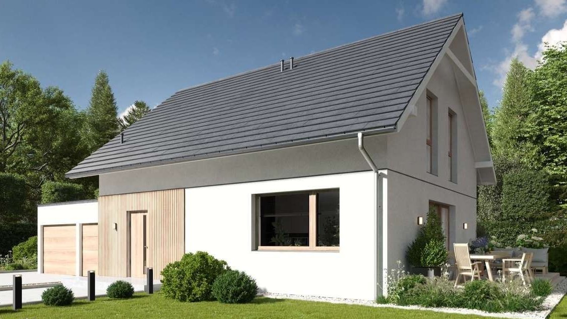 Dom Ola z garażem, Kozy, ul. Św. Walentego