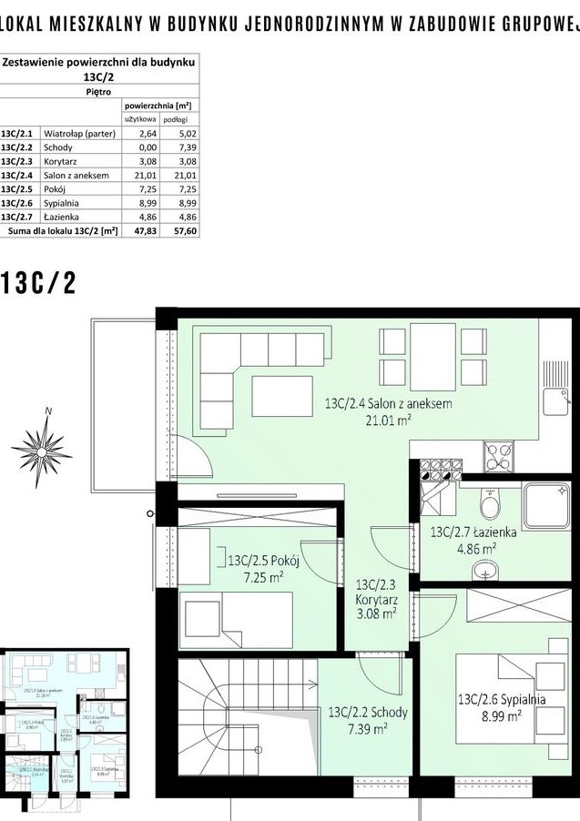 Nowe mieszkanie z miejscem postojowym Międzyświeć / Skoczów