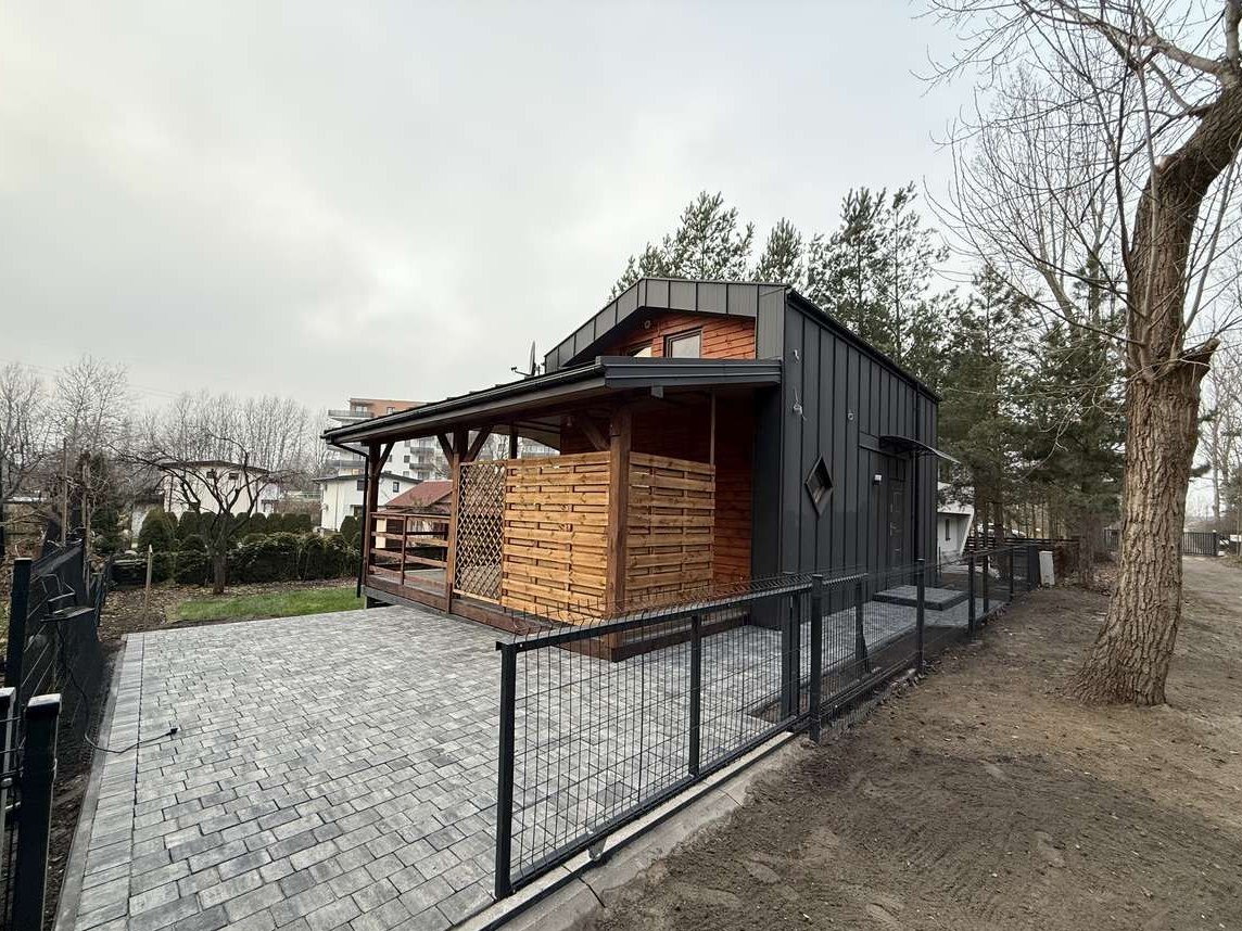 Nowy dom całoroczny Ząbki działka ROD