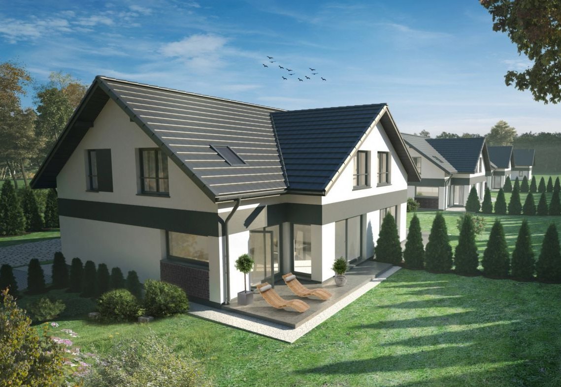 Sąsiedztwo lasu, Dom z ogrodem