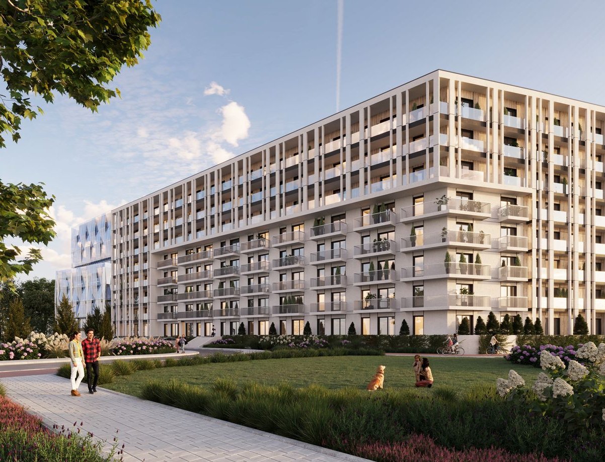 Przestronne 3 pokoje z dużym tarasem i 2. łazienkami - centrum Katowic